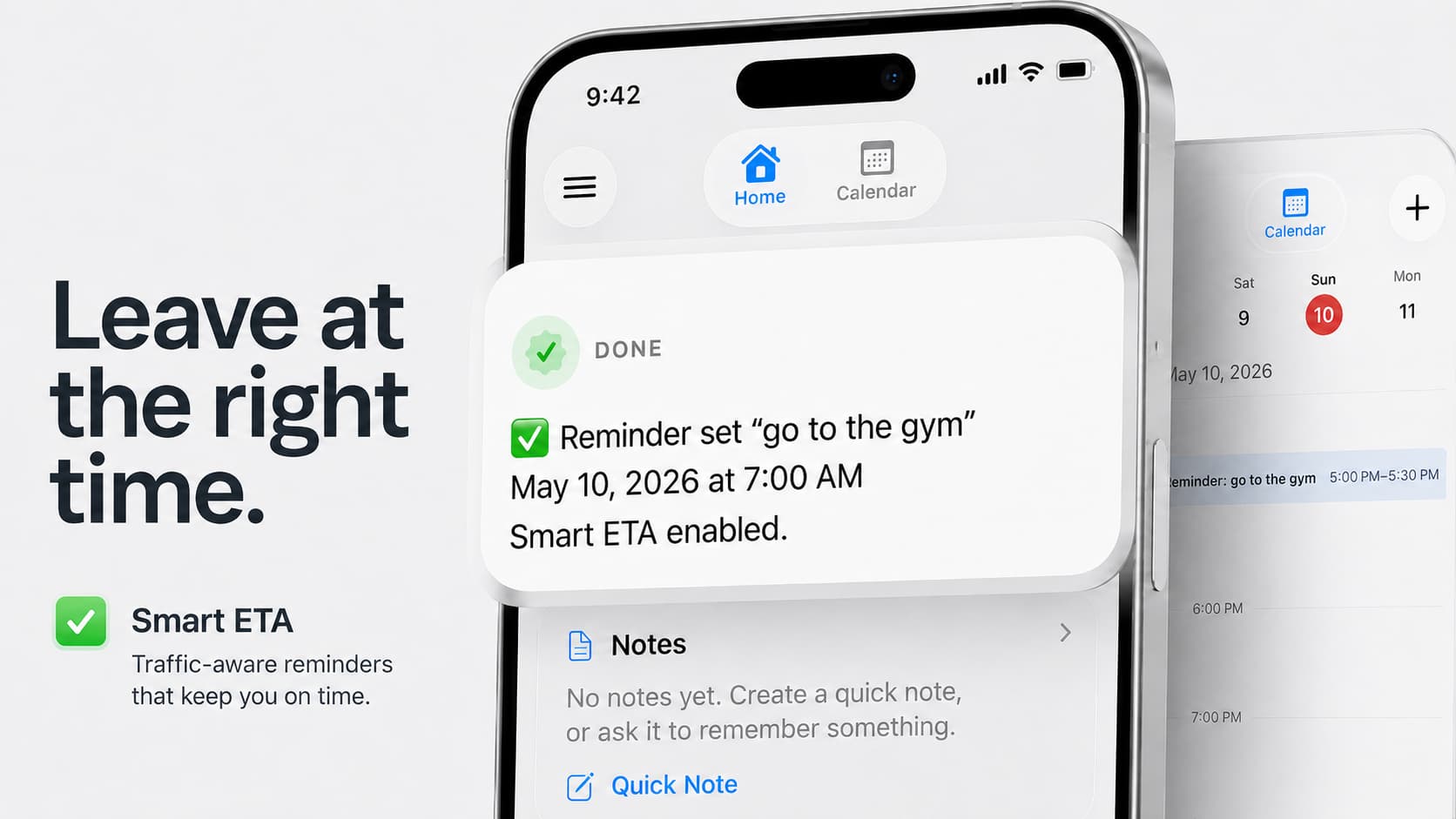Smart ETA